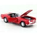 Carsdemetal.es 1960 Alfa Romeo Spider 2600 sans toit rouge 1:24 Wellly 24003