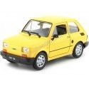 Cochesdemetal.es 1972 Fiat 126 (Seat 126) Amarillo 1:21 Welly 24066