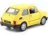 Cochesdemetal.es 1972 Fiat 126 (siège 126) Amarillo 1:21 Welly 24066