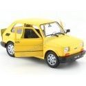 Cochesdemetal.es 1972 Fiat 126 (siège 126) Amarillo 1:21 Welly 24066