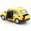 Cochesdemetal.es 1972 Fiat 126 (siège 126) Amarillo 1:21 Welly 24066