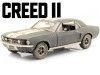 Cochesdemetal.es 1967 Ford Mustang Coupe "CREED II. Adonis Creed" Negro Mate Sucio 1:18 Greenlight 13626