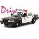 Cochesdemetal.es 2001 Ford Crown Victoria Interceptor Policía de Los Ángeles "Drive" 1:18 Greenlight 13610