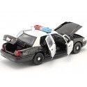 Carsdemetal.es 2001 Ford Crown Victoria Interceptor Police of Los Angeles "Drive" 1:18 Greenlight 13610