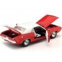 Cochesdemetal.es 1970 Dodge Challenger "The Challenger Deputy" Rojo / Blanco 1:18 Greenlight 13618