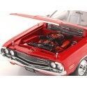 Cochesdemetal.es 1970 Dodge Challenger "The Challenger Deputy" Rojo / Blanco 1:18 Greenlight 13618