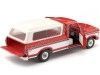 CARSDEMETAL.ES 1975 FORD F-100 PICHUP AVEC COUVERTURE DE DELUXE ROUGE / BLANC 1:18 Greenlight 13620