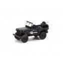 Cochesdemetal.es 1942 Jeep Willys MB "Black Bandit Series 25" 1:64 Greenlight 28070a
