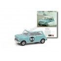 Cochesdemetal.es 1967 Morris Mini Cooper S nr. 53 "Vintage Ad Cars Series 5" 1:64 Greenlight 39080b