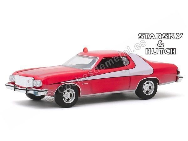 Cochesdemetal.es 1974 Ford Gran Torino "Starsky & Hutch" Versión Sucio 1:64 Greenlight 44855F