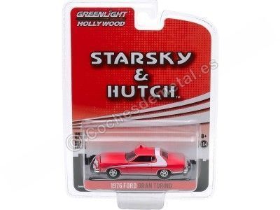 1974 Ford Gran Torino "Starsky & Hutch" Versión Sucio 1:64 Greenlight 44855F Cochesdemetal.es 2