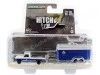 CARSDEMETAL.ES 1987 Chevrolet M1008 New York Urgences + Communications Trailer "Hitch & Tow Series 22" 1:64 Greenlig ...