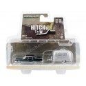 Cochesdemetal.es 1972 Cadillac Sedan Deville + Caravana Airstream 16 Bambi "Hitch & Tow Series 24" 1:64 Greenlight 32240a