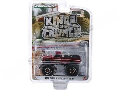1986 Chevrolet K20 Taurus "Kings of Crunch Monster Truck Series 6" 1:64 Greenlight 49060D Cochesdemetal.es 2