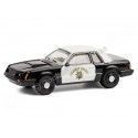 Cochesdemetal.es 1982 Ford Mustang SSP Police California "Hot Pursuit Series 36" 1:64 Greenlight 42930C