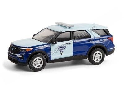 2020 Ford Police Interceptor Massachusetts "Hot Pursuit Series 36" 1:64 Greenlight 42930F Cochesdemetal.es