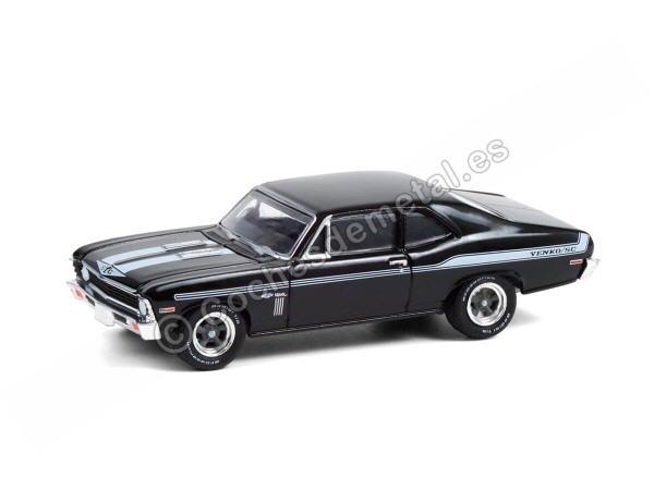 Cochesdemetal.es 1969 Chevrolet Yenko COPO Nova "GL Muscle Series 24" 1:64 Greenlight 13290A