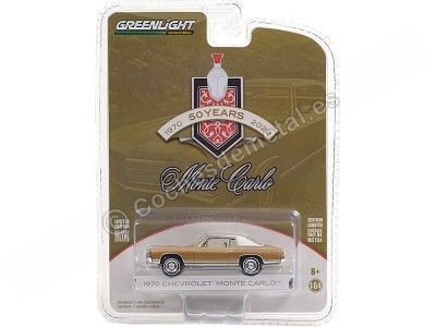 1970 Chevrolet Monte Carlo "Anniversary Collection Series 12" 1:64 Greenlight 28060B Cochesdemetal.es 2