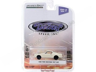 1966 Ford Mustang Fastback Test Car "Detroit Speed Inc Series 1" 1:64 Greenlight 39040A Cochesdemetal.es 2