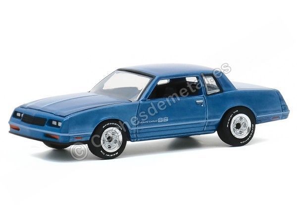 Cochesdemetal.es 1984 Chevrolet Monte Carlo SS Test Car "Detroit Speed ​​Inc Series 1" 1:64 Greenlight 39040b