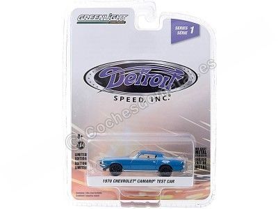 Cochesdemetal.es 1970 Chevrolet Camaro Test Car "Detroit Speed ​​Inc Series 1" 1:64 Greenlight 39040E 2