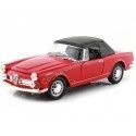 Cochesdemetal.es 1960 Alfa Romeo Spider 2600 Techo Blando Rojo 1:24 Welly 24003