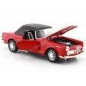 Carsdemetal.es 1960 Alfa Romeo Spider 2600 Red Soft Roof 1:24 Wellly 24003
