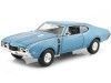 Cochesdemetal.es 1968 Oldsmobile 442 Coupé Azul Metalizado 1:24 Welly 24024