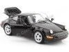 Cochesdemetal.es 1991 Porsche 911 (964) Turbo Negro 1:24 Welly 24023