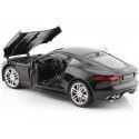 Cochesdemetal.es 2015 Jaguar F-Type Coupe Negro 1:24 Welly 24060