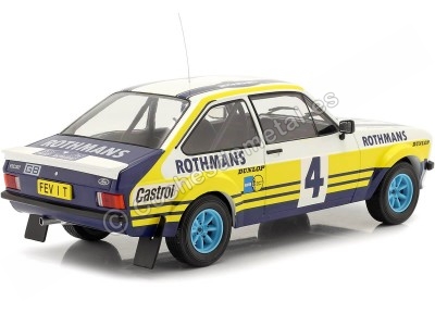 Cochesdemetal.es 1979 Ford Escort RS 1800 MKII Nr. 4 Mikkola/Hertz Rally Acropolis 1:18 IXO Models 18RMC071C 2