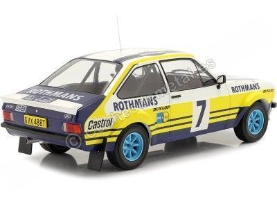 Cochesdemetal.es 1979 Ford Escort RS 1800 MKII Nr. 7 Clark/Porter Rally Acropolis 1:18 IXO Models 18RMC071B 2