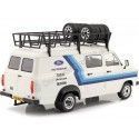 Cochesdemetal.es 1985 Ford Transit MKII Van Equipo Ford Rally Assistance Con Accesorios 1:18 IXO Modèles RMC073XE