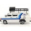 Cochesdemetal.es 1985 Ford Transit MKII VAN Equipo Ford Rally Assistance con Accesorios 1:18 Ixo Models RMC073XE