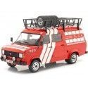 Cochesdemetal.es 1985 Ford Transit MKII VAN R.E.D. Rally Assistance con Accesorios 1:18 Ixo Models RMC072XE
