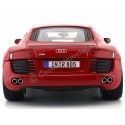 CARSDEMETAL.ES 2008 Audi R8 Metallic Red 1:18 MAISTO 36143 en liquidation