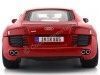 CARSDEMETAL.ES 2008 Audi R8 Metallic Red 1:18 MAISTO 36143 en liquidation