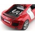 CARSDEMETAL.ES 2008 Audi R8 Metallic Red 1:18 MAISTO 36143 en liquidation