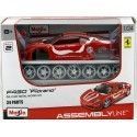 Carsdemetal.es 2006 Ferrari F430 Fioran Red "Metal Kit" 1:24 MAISTO 39110 en liquidation