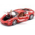 Carsdemetal.es 2006 Ferrari F430 Fioran Red "Metal Kit" 1:24 MAISTO 39110 en liquidation