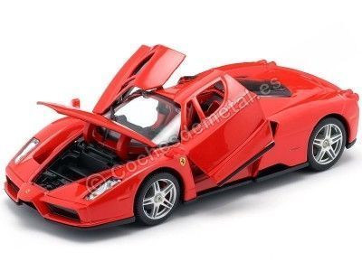 Cochesdemetal.es 2006 Enzo Ferrari Rojo "Metal Kit" 1:24 Maisto 39964 En Liquidación 2