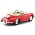 CARSDEMETAL.ES 1958 PORSCHE 356B CABRIO RED 1:24 WELLY 29390