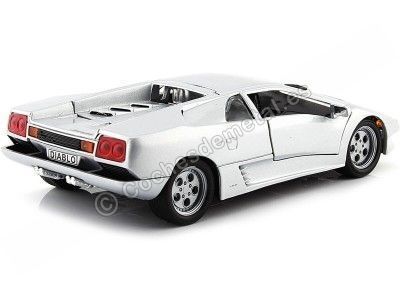 Cochesdemetal.es 1995 Lamborghini Diablo Gris 1:24 Welly 29374 2