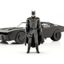 Carsdemetal.es 2022 Batmobile avec des lumières et Batman Figure "The Batman" Black 1:18 Jada Toys 32504 253216002