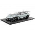 Cochesdemetal.es 2018 Chevrolet Corvette ZR-1 C7 Shadow Gray 1:18 Top Speed ​​TS0148