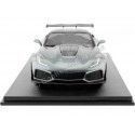 Cochesdemetal.es 2018 Chevrolet Corvette ZR-1 C7 Shadow Gray 1:18 Top Speed ​​TS0148