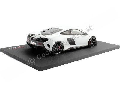 Cochesdemetal.es 2015 McLaren 675lt Silice Blanc 1:18 Top Speed ​​TS0006 2