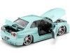 Cochesdemetal.es 1999 Nissan Skyline GT-R "Fast & Furious" Verde Metalizado 1:24 Jada Toys 32608 253203066