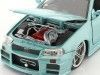 Cochesdemetal.es 1999 Nissan Skyline GT-R "Fast & Furious" Verde Metalizado 1:24 Jada Toys 32608 253203066