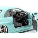 Cochesdemetal.es 1999 Nissan Skyline GT-R "Fast & Furious" Verde Metalizado 1:24 Jada Toys 32608 253203066